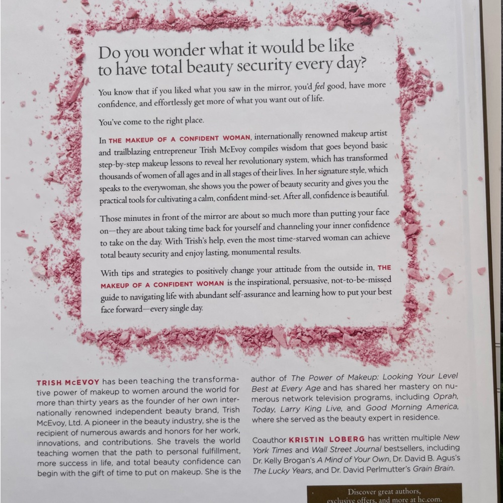 2 Trish McEvoy Books: The Power of Makeup & The Makeup of a Confident Woman - Picture 8 of 14